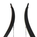 SPIDERBOWS - Raven - 62-68 inches - 20-50lbs - Take Down Recurve bow