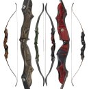 C.V. EDITION by SPIDERBOWS Condor - 64-70 inch - 30-50 lbs - Take Down Recurve bow