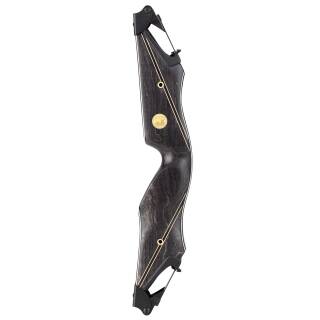 Riser | BEAR ARCHERY Take Down - 15 Inch - Black Maple Black Stripe | Left hand