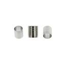 Protector ring - Ø 7.00mm | Colour: silver | front...