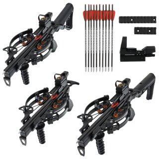 [SET] X-BOW FMA Supersonic REV - 120 lbs / 420 fps - incl. Red Dot & Bolts