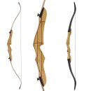 DRAKE Alabaster - 62-70 Inch - 16-42 lbs - Take Down Recurve bow