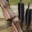 JACKALOPE - Amber - 64 inches - Speed - One Piece Recurve bow - 45 lbs | Right hand