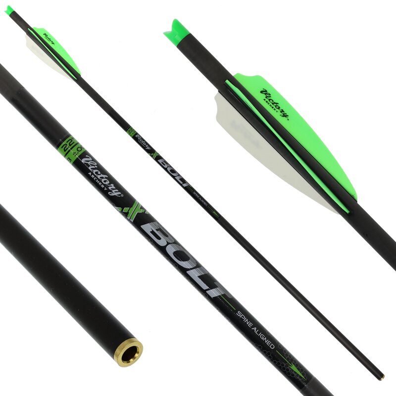 Crossbow bolts| VICTORY ARCHERY XBOLT - Carbon - V3 Gamer - 20-22 Inches