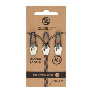 Triple Pack L - silver