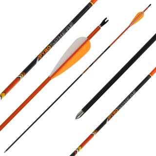 26-30 lbs | Carbonpfeil | PyroSPHERE Slim - mit Vanes - Spine: 900 | 30 Zoll