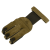 elTORO Glove - Brown-Black | Size: M