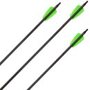 EK ARCHERY Whipshot - 15 Inches - Carbon arrows Set of 6