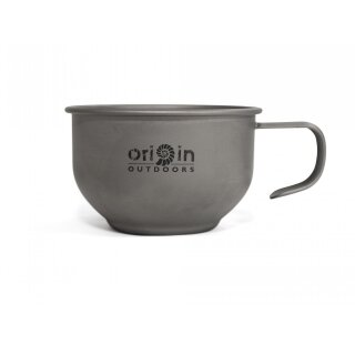 ORIGIN OUTDOORS Titanium coffee mug