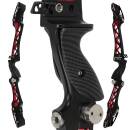 Riser | JACKALOPE Zircon - Ultimate - 25 inch - ILF - Right Hand | Color: Black / Red