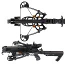 [SET] X-BOW FMA Supersonic REV Tactical - 120 lbs - Crossbow incl. Red Dot & Bolts
