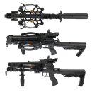 [SET] X-BOW FMA Supersonic REV Tactical - 120 lbs - Crossbow incl. Red Dot & Bolts