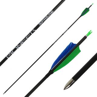 36-40 lbs | SPHERE Pioneer 4.2 - Carbon - Naturfedern - Spine 500 | Länge: 31 Zoll