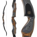 JACKALOPE - Onyx - 60-64 inch - 30-50 lbs - Take Down Recurve bow