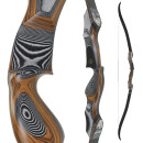 JACKALOPE - Onyx - 60-64 inch - 30-50 lbs - Take Down Recurve bow