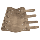 elTORO Armschutz Leder mit Schnallen