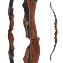 C.V. EDITION by SPIDERBOWS Condor Trinity - Cocobolo - 66 inches - 30 lbs | CVX - Take Down Recurve bow | Right hand