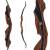 C.V. EDITION by SPIDERBOWS Condor Trinity - Cocobolo - 68 inches - 30 lbs | CVX - Take Down Recurve bow | Right hand