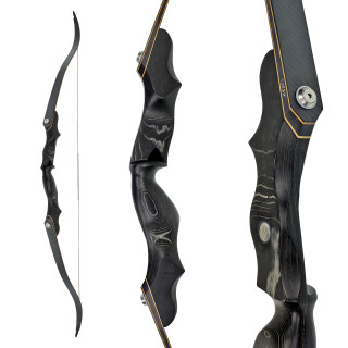C.V. EDITION by SPIDERBOWS Condor - Titan - 66 Zoll - 35 lbs | CVX - Take Down Recurvebogen | Rechtshand