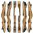 SET | DRAKE Wild Honey - 70 inches - 30 lbs - Take down recurve bow