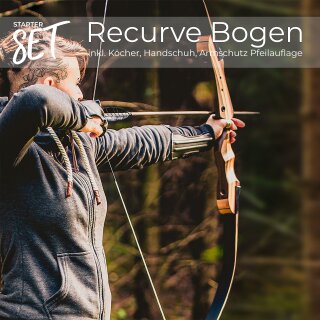 [SPECIAL] SET | DRAKE Recurve Bow - 16-42 lbs - 62-70...