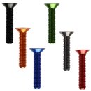 BSW countersunk screw 8x40 - various colours