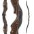 JACKALOPE - Tigerseye - 62 Zoll - 40 lbs - Classic - Schwarz/SRF - Take Down Recurvebogen