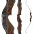 JACKALOPE - Tigerseye - 62 Zoll - 40 lbs - Classic - Schwarz/SRF - Take Down Recurvebogen