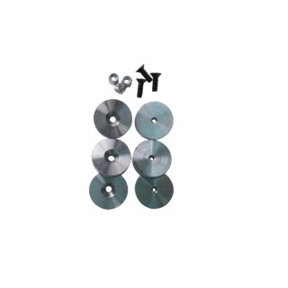 Gillo Archery Extra Weights for  G1/G2/GT/GQ Risers - Pack of 6
