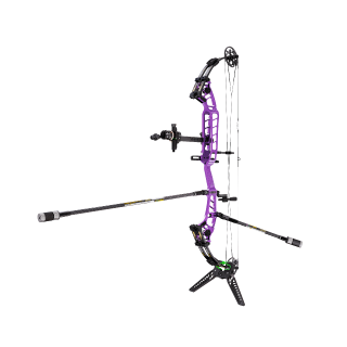 SANLIDA Hero 10 II Advanced - Compound bow - 40-50 lbs | 29.0-32.0 inch | Colour: Purple