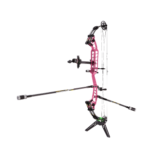 SANLIDA Hero 10 II Advanced - Compound bow - 50-60 lbs | 26.5-29.5 inch | Colour: Pink