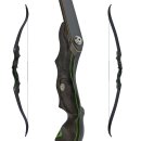 2nd CHANCE | C.V. EDITION by SPIDERBOWS - Raven Green CARBON - 62 inch - 40lbs | right-handed