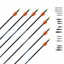 2nd CHANCE | 12 x complete arrow | GOLD TIP Warrior -...