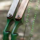 RENTAL ITEM: JACKALOPE Malachite - 60 inch - 30-50 lbs - Take Down Recurve or Hybrid bow