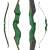 RENTAL ITEM: JACKALOPE Malachite - 60 inch - 30-50 lbs - Take Down Recurve or Hybrid bow