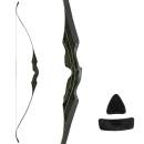 JACKALOPE - Malachite Classic Tournament - 64 Zoll - One Piece Recurvebogen - 25-45 lbs