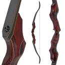 JACKALOPE - Red Beryl - Refined Tournament - 62-68 inch - 30-50 lbs - Take Down Recurve bow