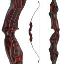 JACKALOPE - Red Beryl - Refined Tournament - 60-68 inch - 30-50 lbs - Take Down Recurve bow