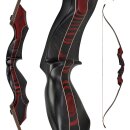 JACKALOPE - Red Beryl - Refined Tournament - 60-68 inch - 30-50 lbs - Take Down Recurve bow