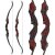 JACKALOPE - Red Beryl - Refined Tournament - 60-68 inch - 30-50 lbs - Take Down Recurve bow