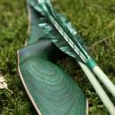 RENTAL ITEM: JACKALOPE Malachite+ - 60 inch - One Piece Recurve bow - 40 lbs | Left hand