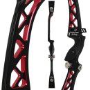 2nd CHANCE | Riser | JACKALOPE Zircon - Ultimate - 25 inch - ILF - Right Hand | Color: Black / Red