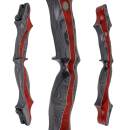 Riser | SPIDERBOWS Blizzard - 21 inches - ILF | Silver/Red | Left hand
