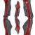 Riser | SPIDERBOWS Blizzard - 21 inches - ILF | Silver/Red | Left hand