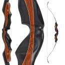 C.V. EDITION by SPIDERBOWS Condor Trinity - Black Cocobolo - 68 Zoll - 35 lbs | CVX - Take Down Recurvebogen | Rechtshand
