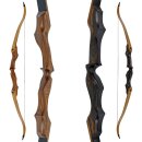 JACKALOPE - Amber HD - Refined Tournament - 64-66 inch - 25-45 lbs - Take Down Recurve Bow