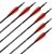 Complete arrow | SKYLON Empros - 3K Carbon - Factory fletched - 12-pack