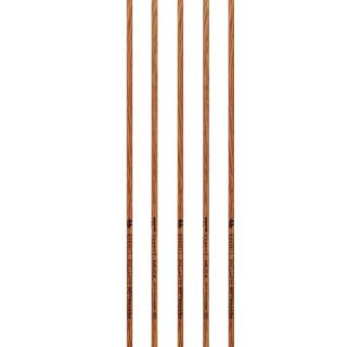 7x Shaft | BEARPAW Penthalon Slim Line Timber - Carbon | Spine: 1600 | 28.0 inches