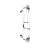 PSE Shootdown Pro E2 - 50-60 lbs - Compound bow | Right hand | Colour: White