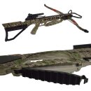 NEW GOODS |  X-BOW Black Spider - 175 lbs / 245 fps - Recurve Crossbow | Color: Green Camo incl. Zeroing Service for Crossbows 30m with 10 Carbon Bolts